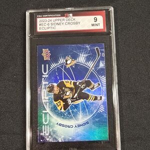 Upper Deck Sidney Crosby Ecliptic Trading Card